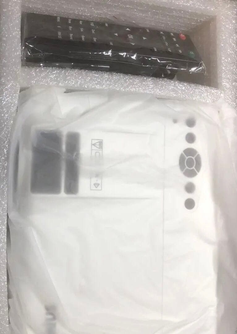 小型LEDプロジェクター　シネマランプ(ホワイト)