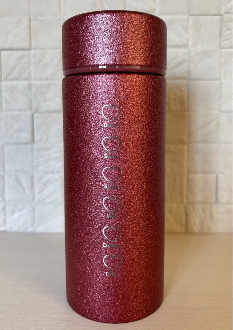 スタバ　バレンタイン2026ステンレスボトルグリッターレッド355ml
