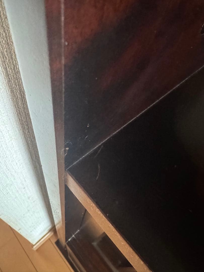 北海道民芸家具のキャビネット（茶棚・飾り棚）