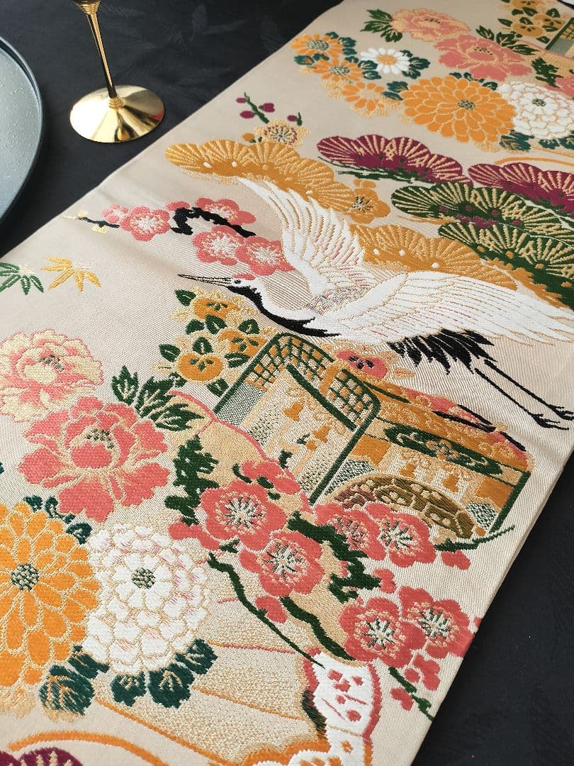 A975高級‼️花嫁衣装帯‼️1ｍ89cm