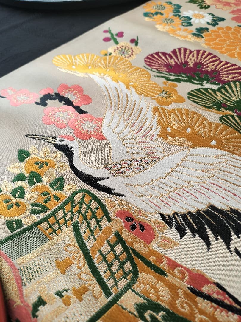 A975高級‼️花嫁衣装帯‼️1ｍ89cm