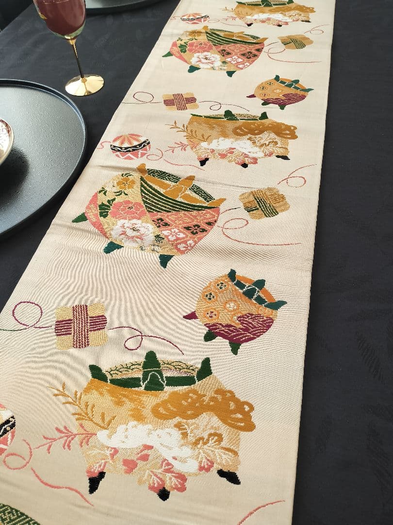 A975高級‼️花嫁衣装帯‼️1ｍ89cm