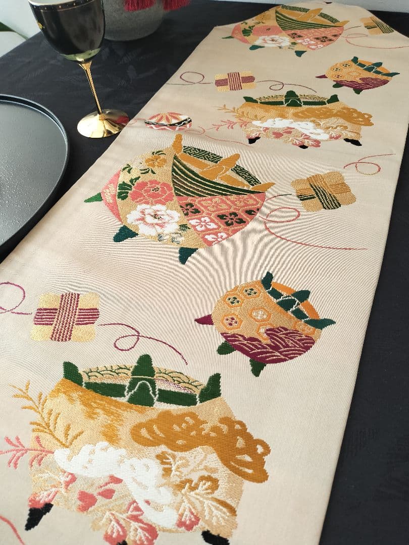 A975高級‼️花嫁衣装帯‼️1ｍ89cm