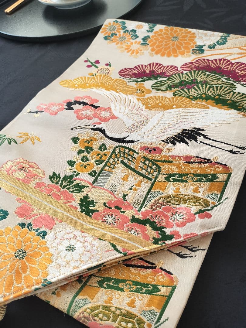 A975高級‼️花嫁衣装帯‼️1ｍ89cm