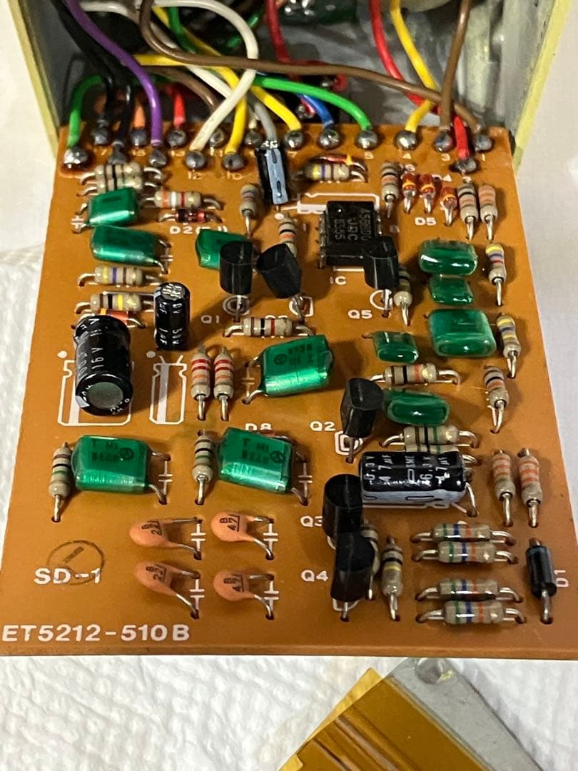 BOSS SD-1 日本製 艶あり 4558DD 箱付き美品 ACA電源