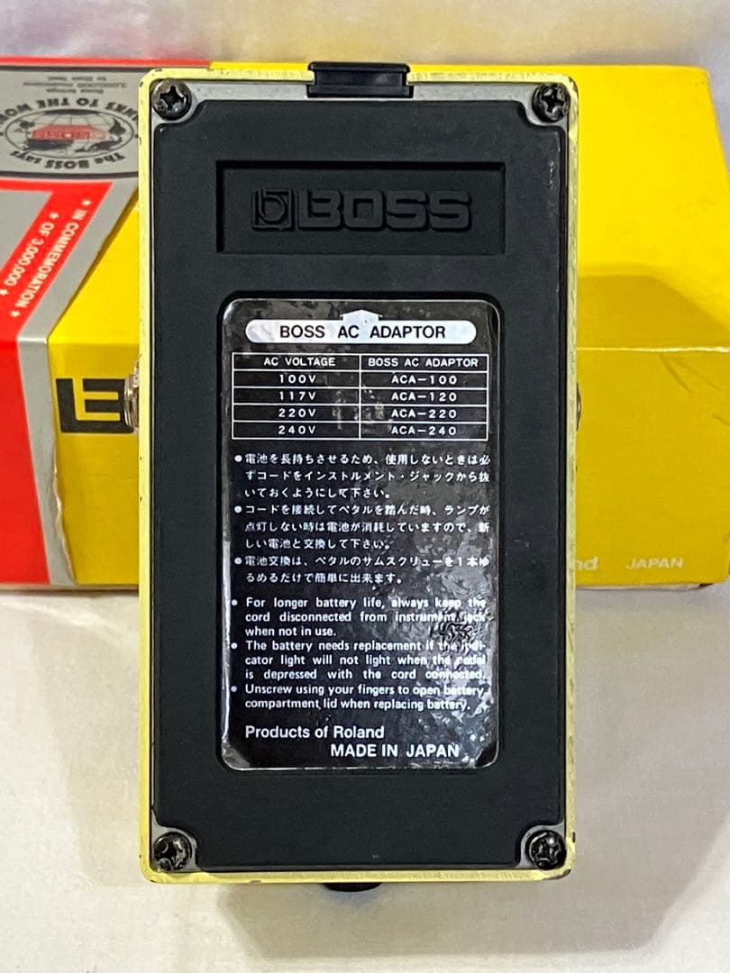 BOSS SD-1 日本製 艶あり 4558DD 箱付き美品 ACA電源