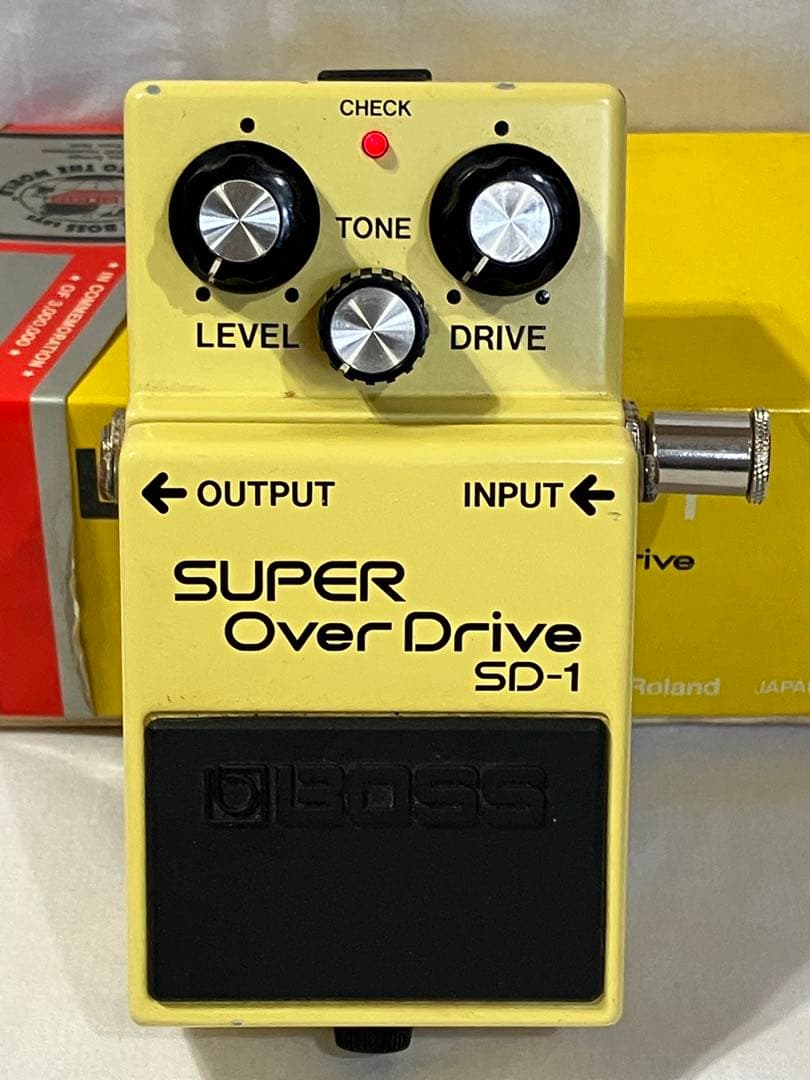 BOSS SD-1 日本製 艶あり 4558DD 箱付き美品 ACA電源