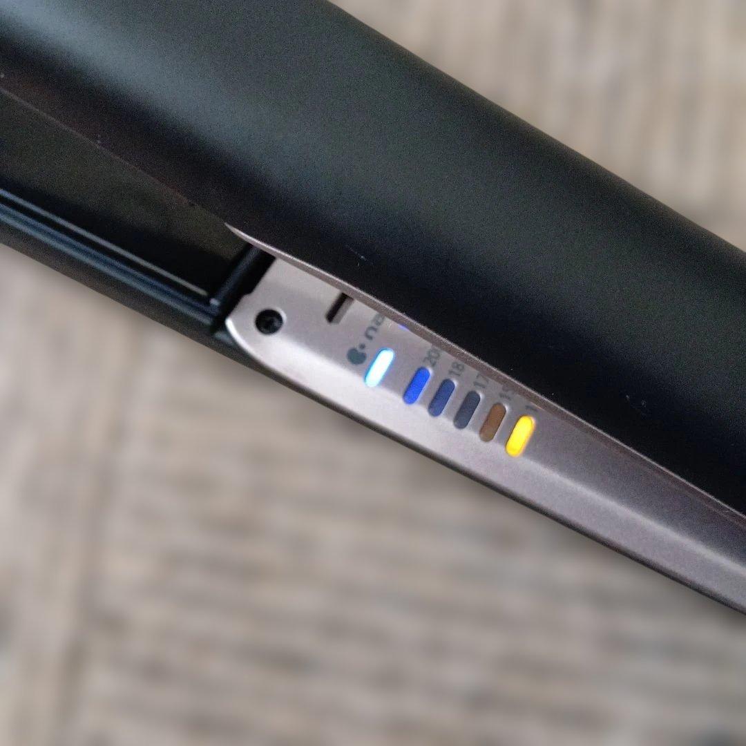 パナソニック ★ストレートアイロン ナノケア★ ブラック EH-HS9J