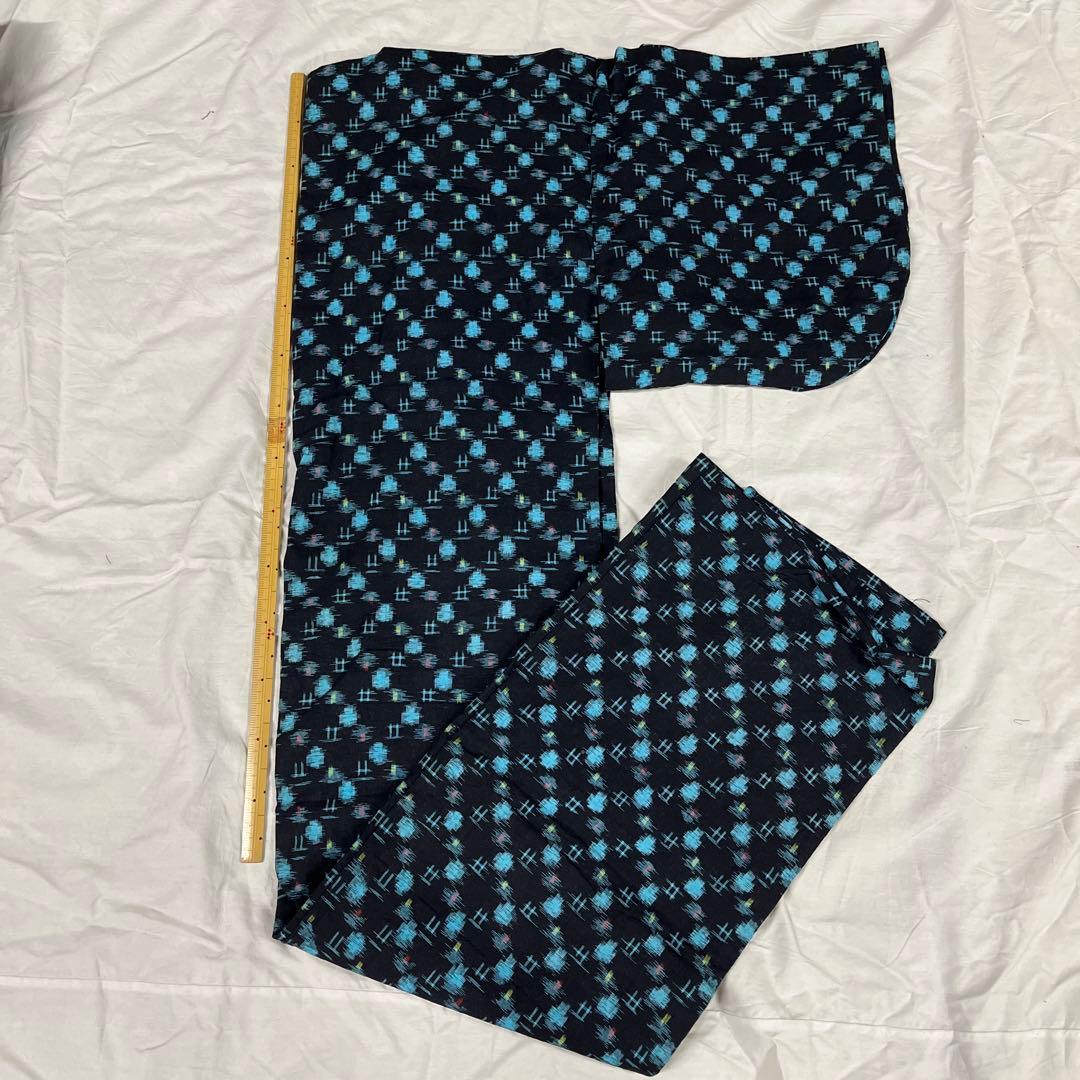 3 2 絣着物 絣浴衣 綿 リメイク用