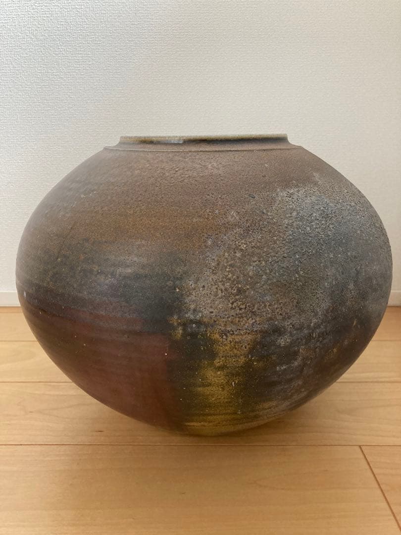 備前焼　壺　直径33センチ
