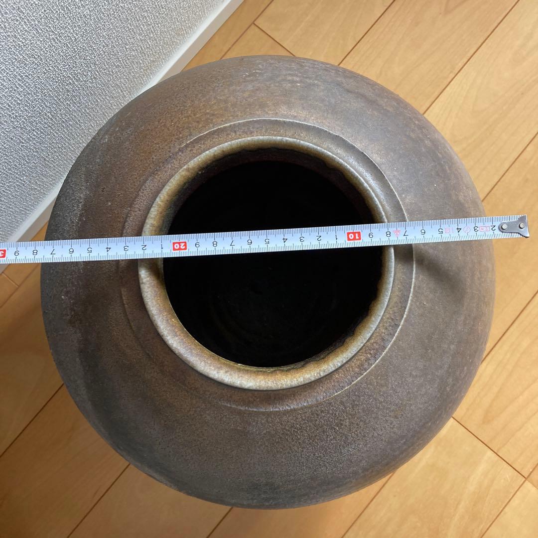 備前焼　壺　直径33センチ