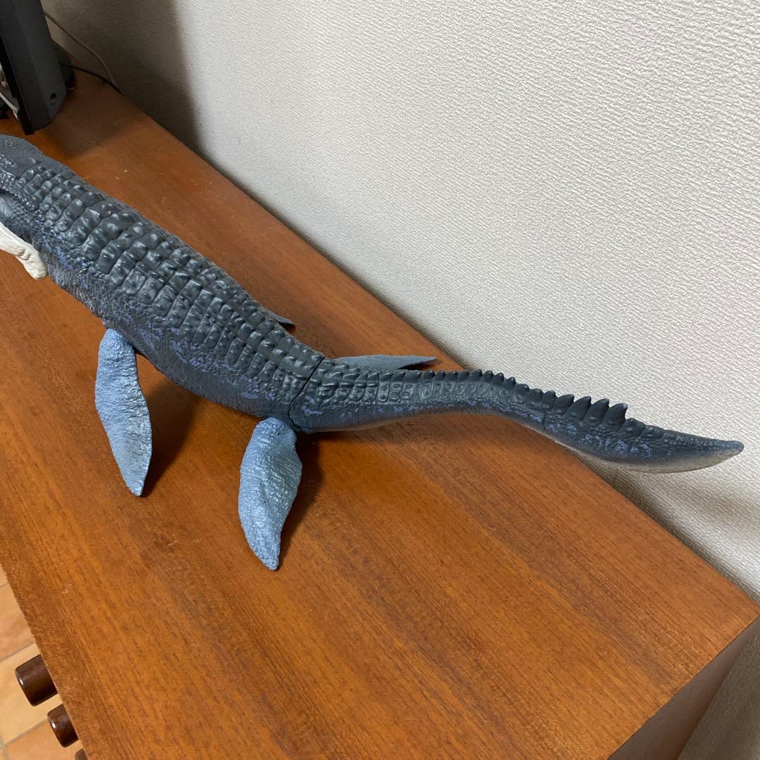 マテル　スーパービックサイズ　カルノタサウルス モササウル　恐竜　ジュラシック