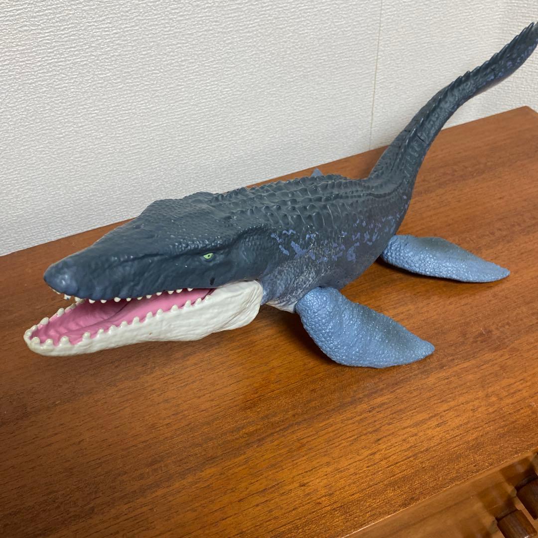 マテル　スーパービックサイズ　カルノタサウルス モササウル　恐竜　ジュラシック