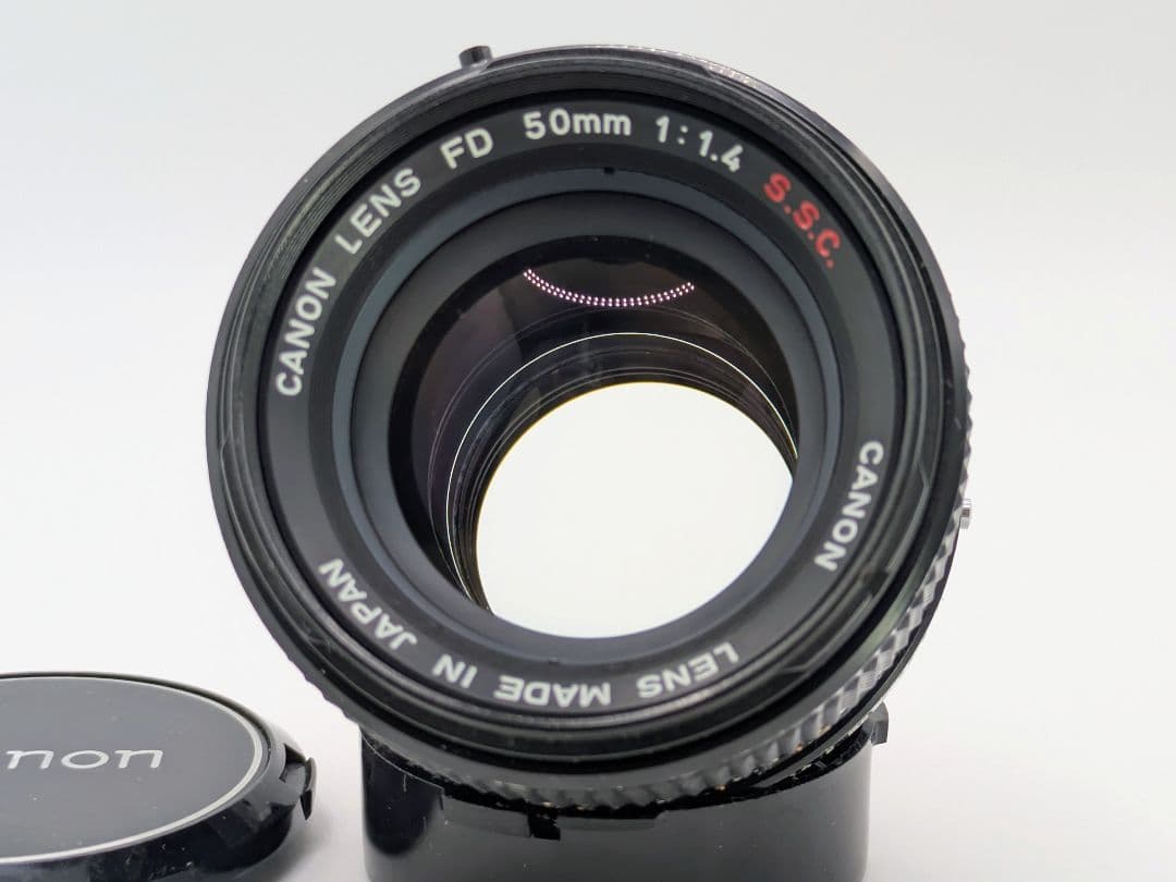 キャノン FD 50mm F/1.4 S.S.C MF 標準レンズ