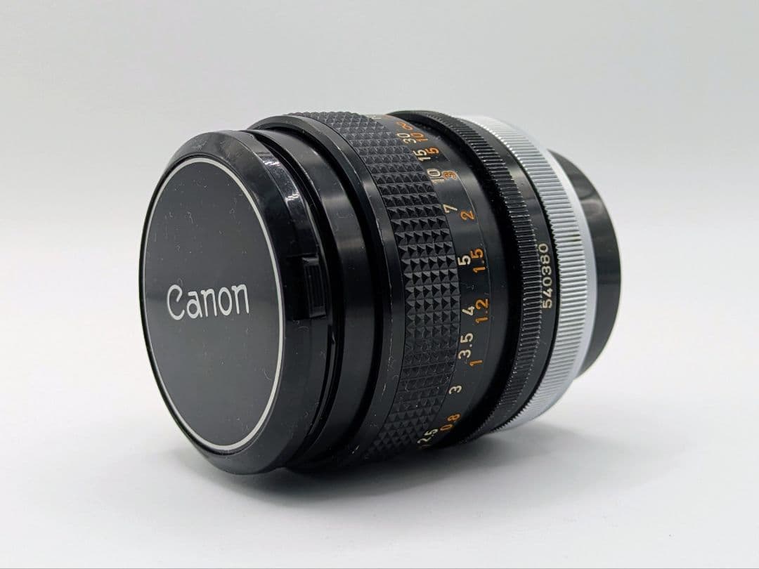 キャノン FD 50mm F/1.4 S.S.C MF 標準レンズ