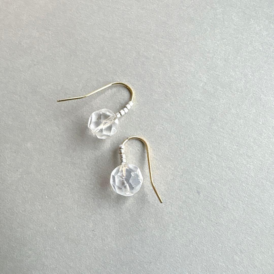 no.114 ミラーカットクォーツのミニマム