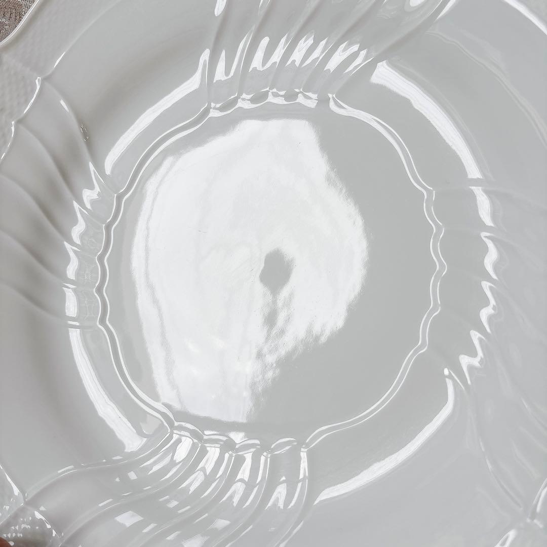 リチャードジノリ❤️ラウンドプラター　33センチ　ベッキオホワイト　大皿