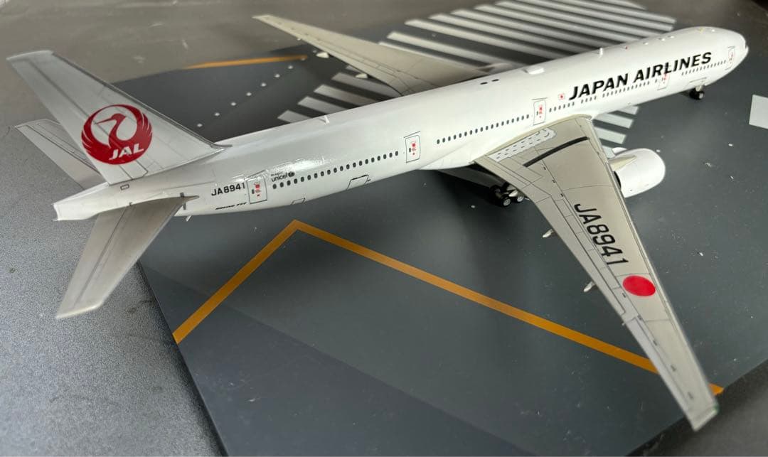 1/200 日本航空 B777-346鶴丸完成品