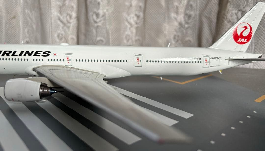 1/200 日本航空 B777-346鶴丸完成品