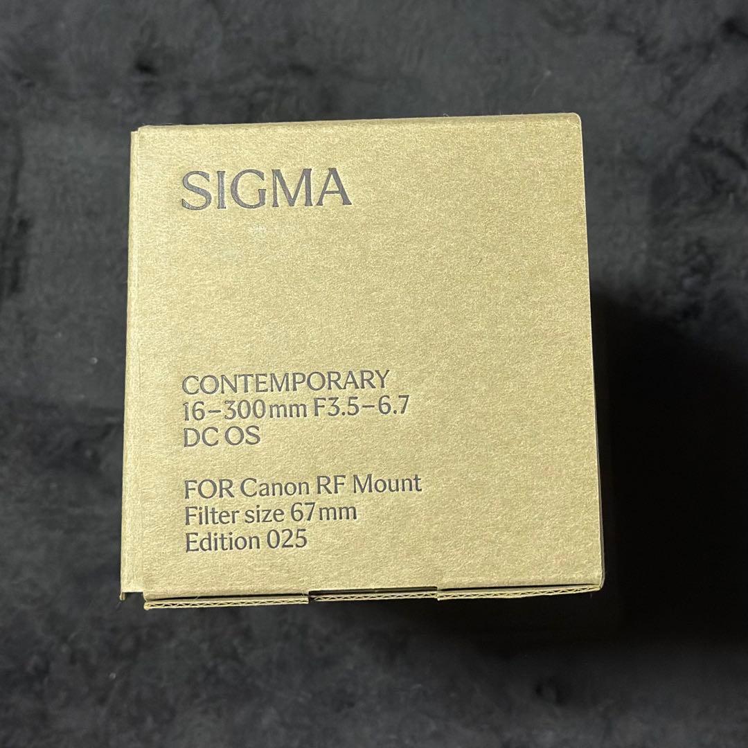 SIGMA 16-300mm F3.5-6.7 DC OS キヤノンRFマウント