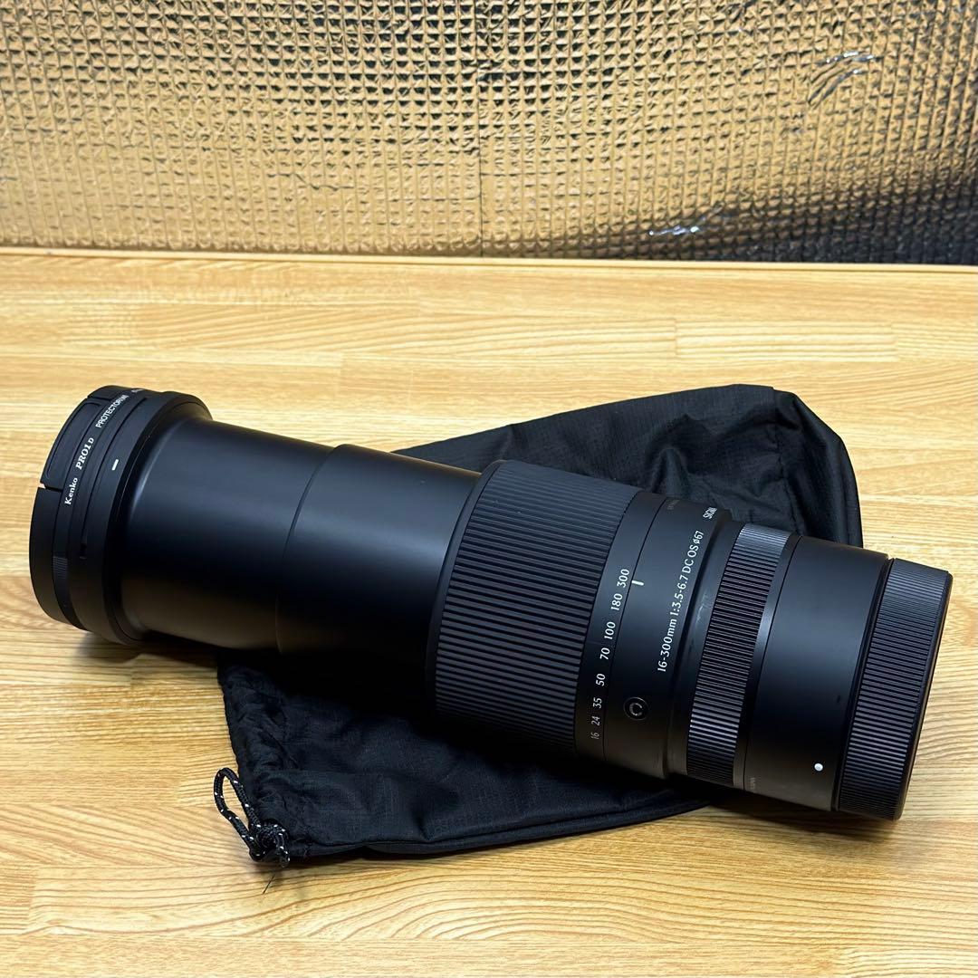 SIGMA 16-300mm F3.5-6.7 DC OS キヤノンRFマウント