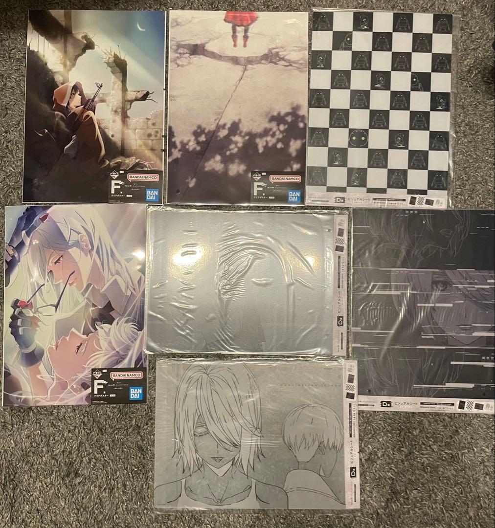 ニーアオートマタ くじ 一番くじ A賞 B賞 A2 9S ポスターセット