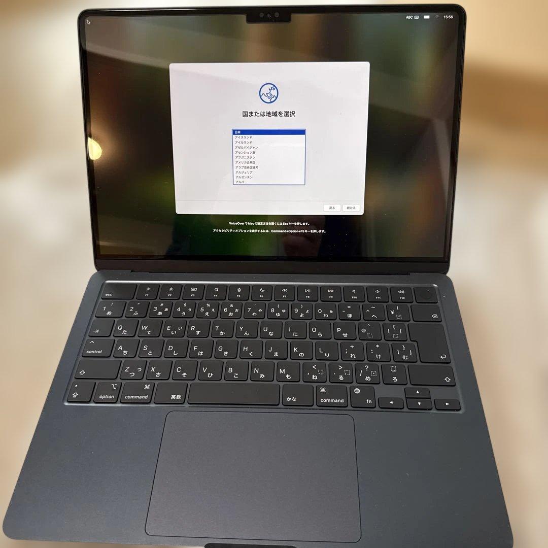 MacBook Air M2 （ミッドナイト）　16GB 1TB SSD