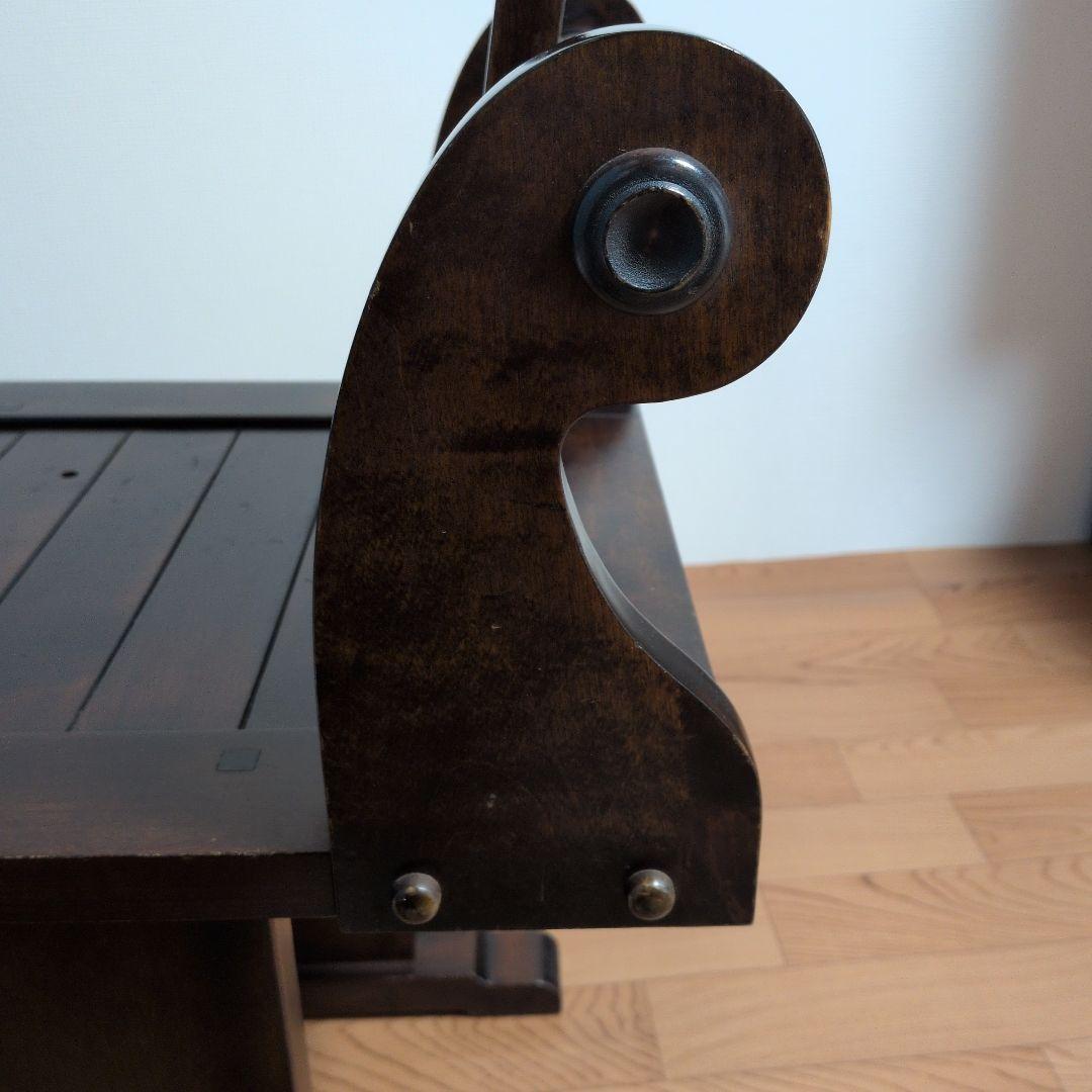 民芸家具　木製椅子 背もたれ付き