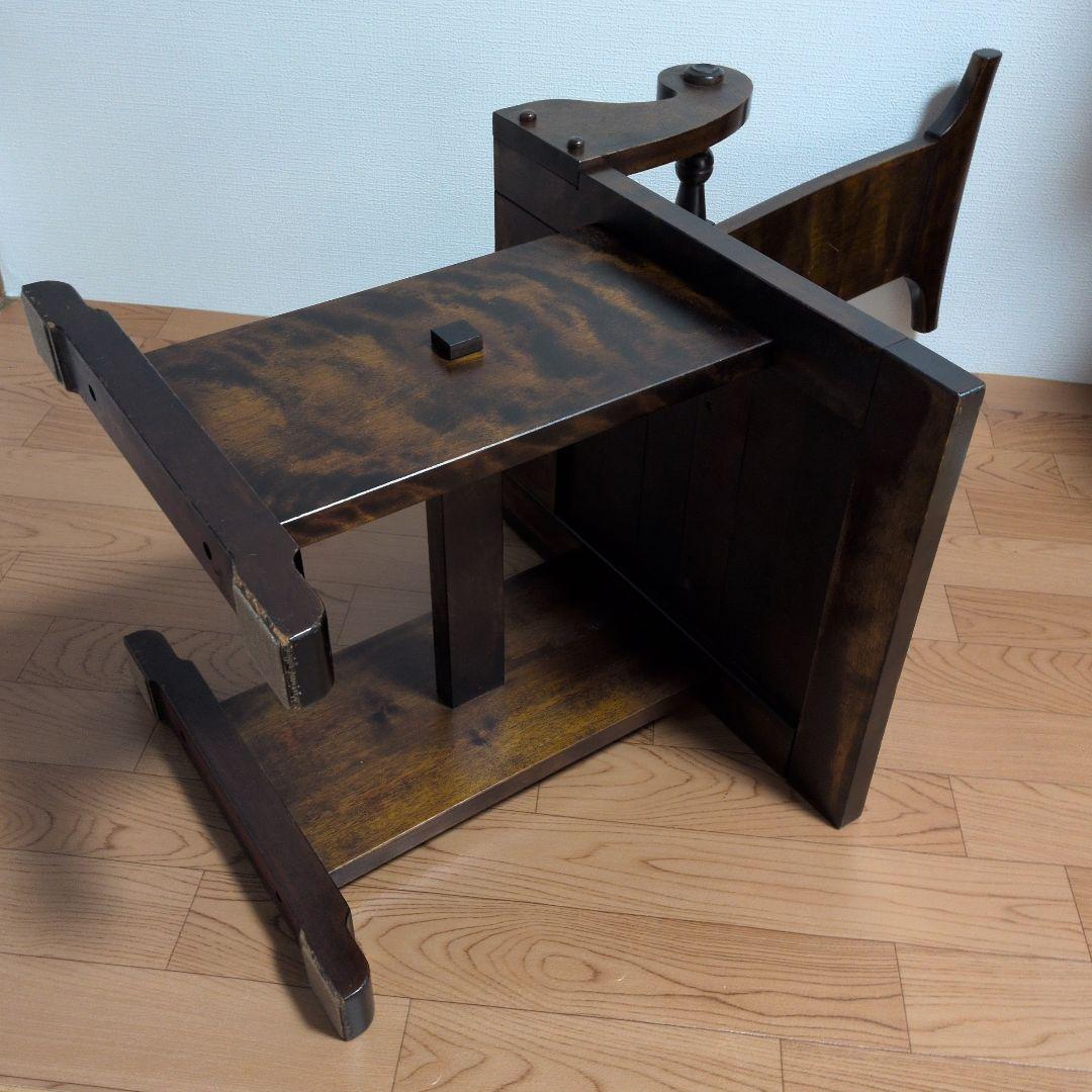 民芸家具　木製椅子 背もたれ付き