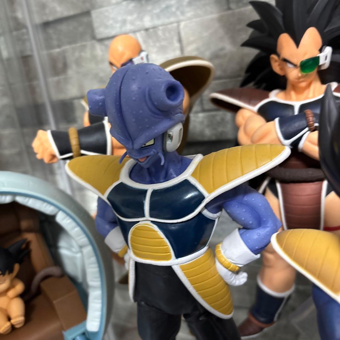 ドラゴンボール 一番くじ　天下分け目の超決戦　ベジータ　ナッパ　フリーザ軍