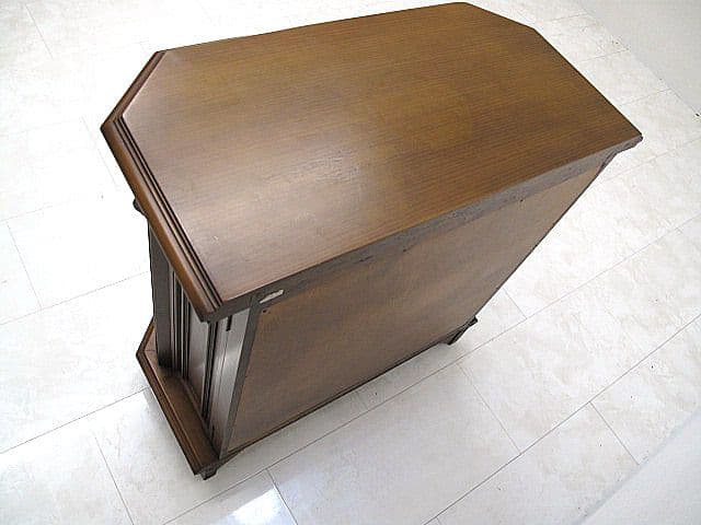 スペイン製 オーク材バーカウンター 「バーマジック」 　連動開閉扉　※鍵欠品