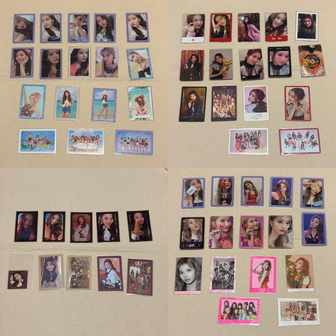 TWICE サナ トレカ コンプリート まとめ売り バラ売り