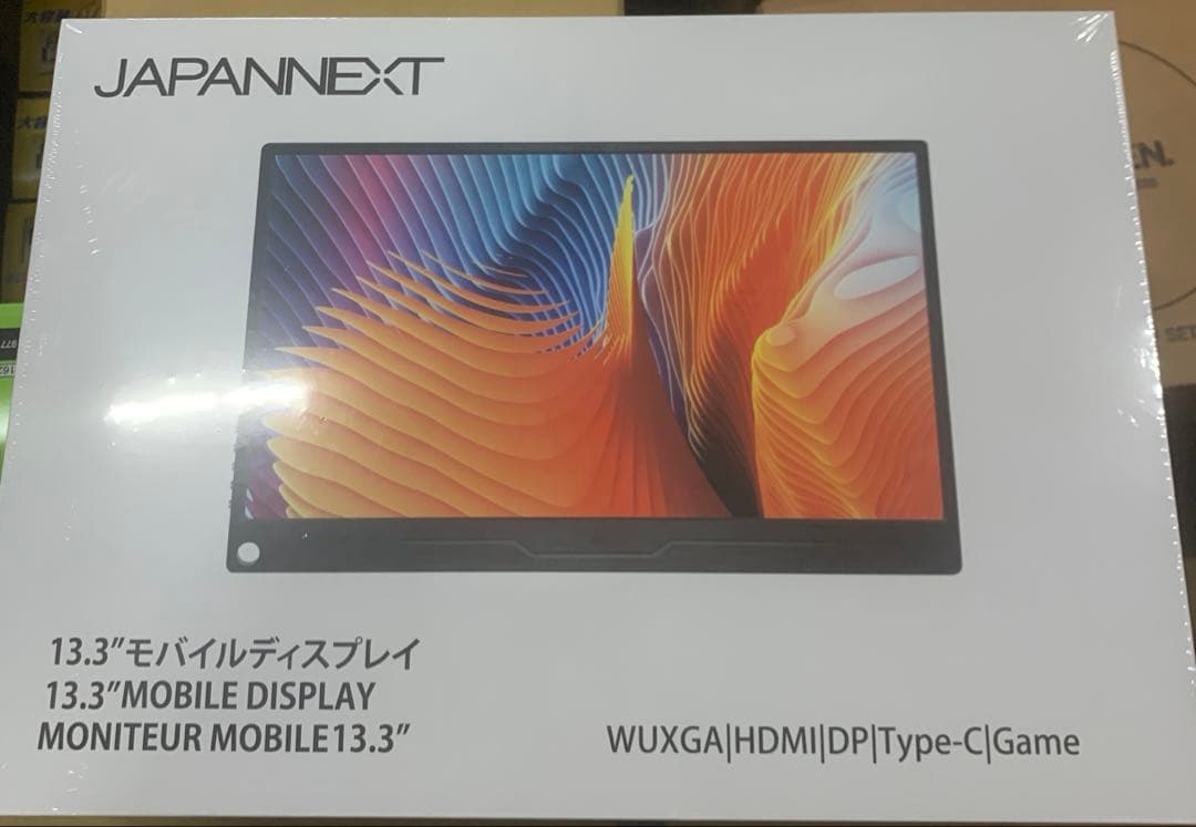 新品♡JAPANNEXT 13.3インチ モバイルモニター