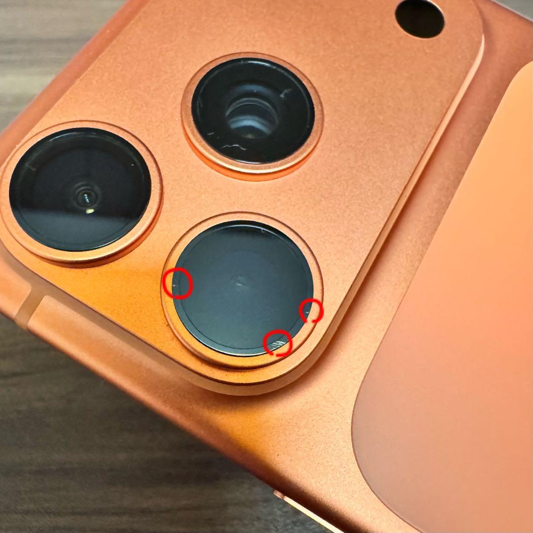 Apple iPhone17pro 512GB コズミックオレンジフィルムセット