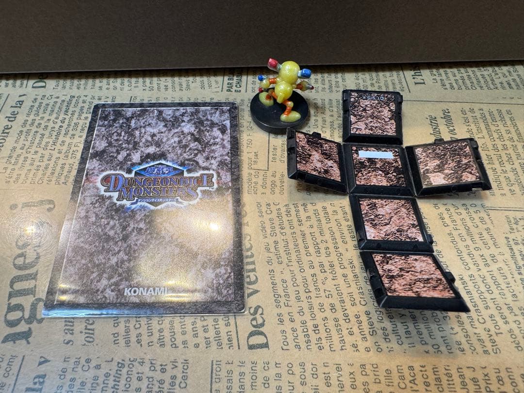 遊戯王　ダンジョンダイスモンスターズ　磁石の戦士β カードダイス