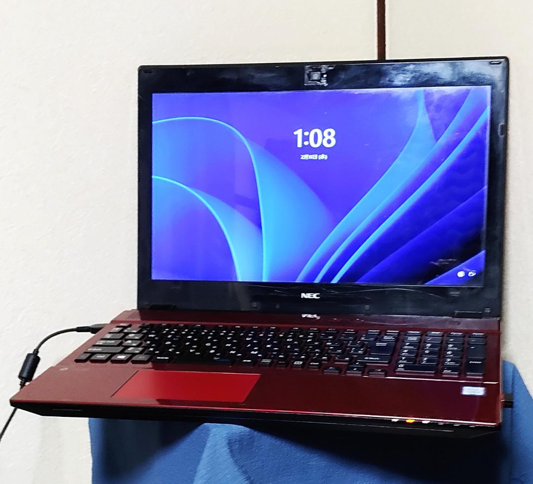 NEC高性能7世代CPU最新Windows11メモリ4GB高速SSD120GB