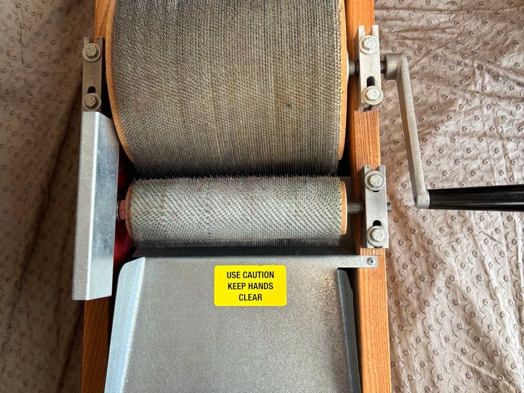 ドラムカーダー　手動