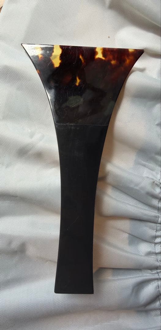 津軽三味線　高級撥　水牛持ち手　本鼈甲