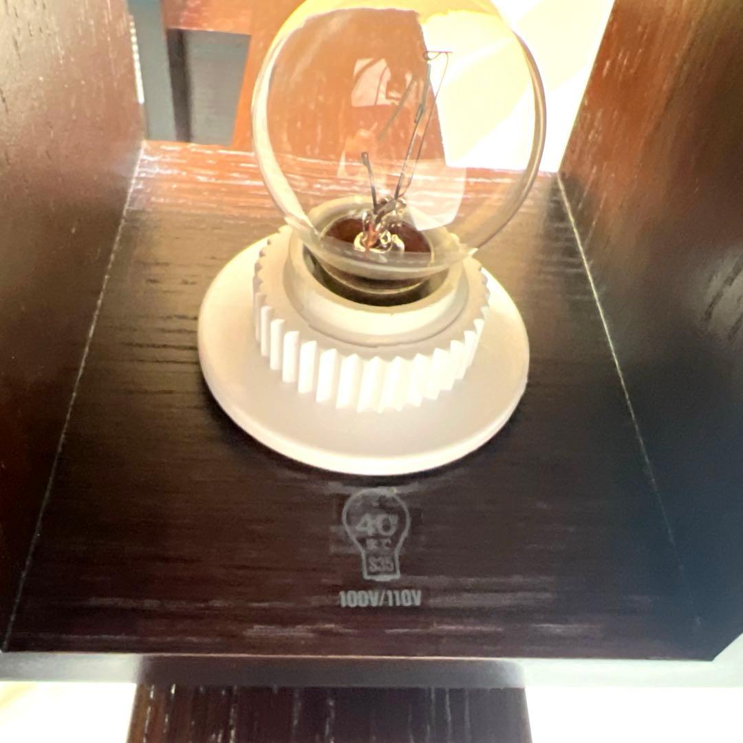 IDC大塚家具・オーク材フロアスタンド F3181LE-DB 高さ130cm