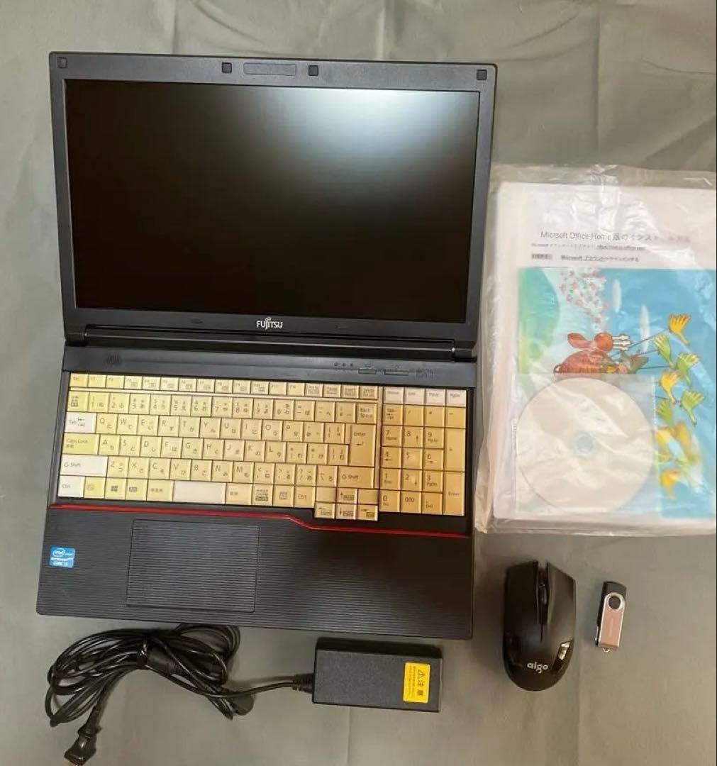 LIFEBOOK Windows 10 ノートPCとプリンター