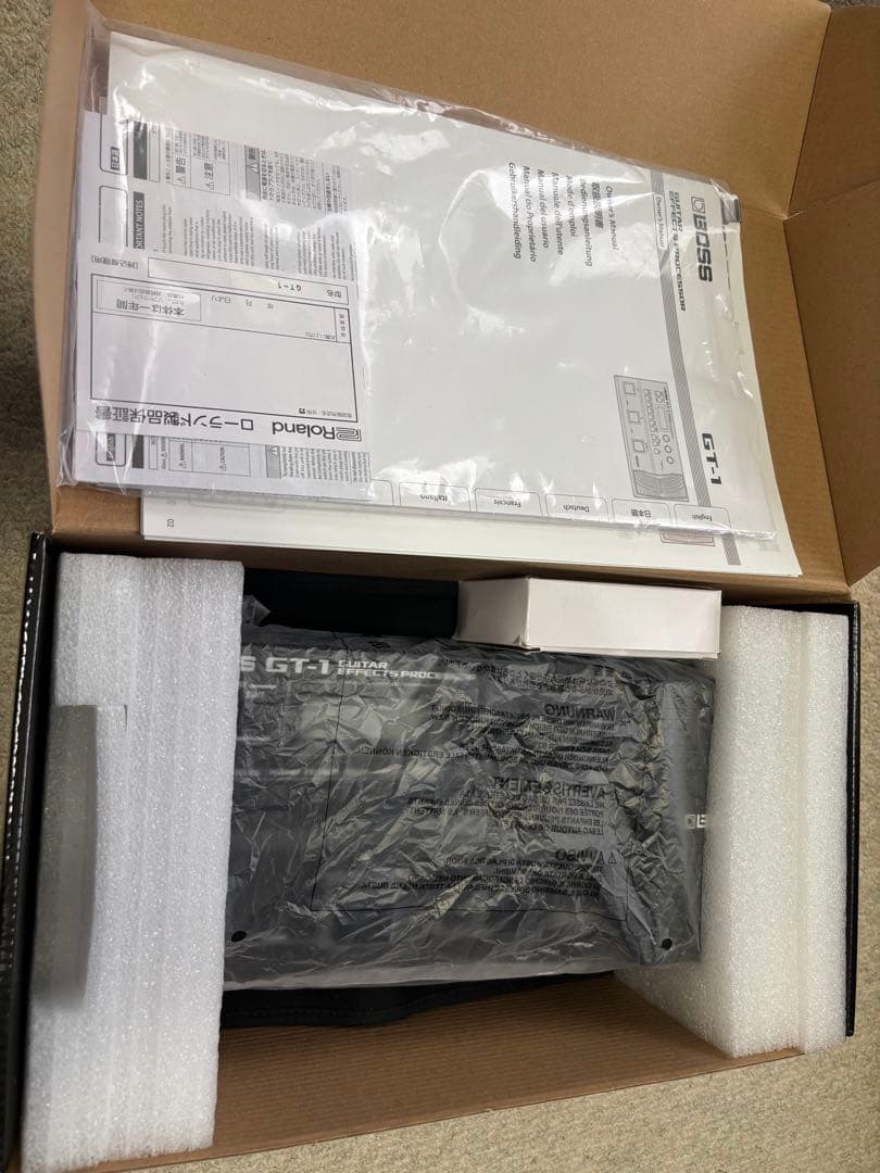 BOSS GT-1 ギターエフェクター ACアダプタ付