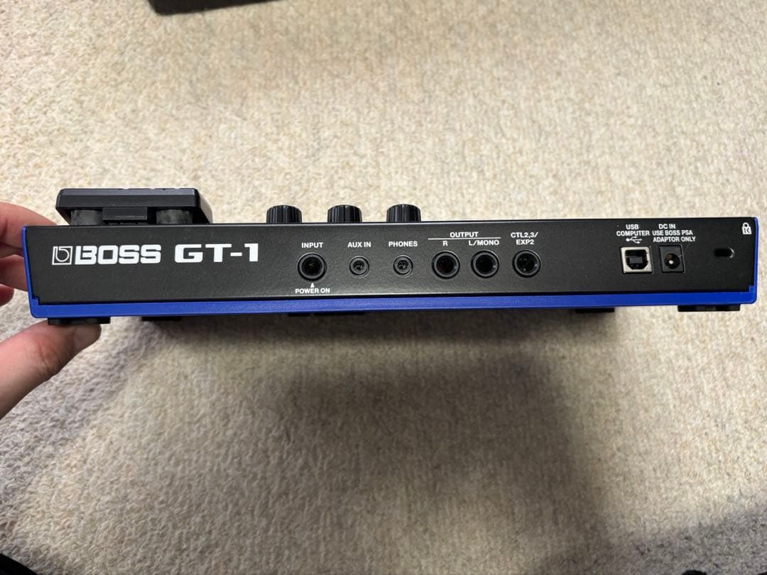 BOSS GT-1 ギターエフェクター ACアダプタ付