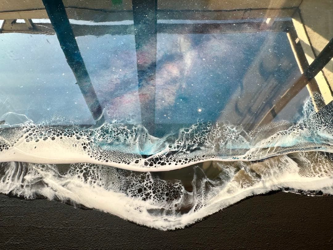 60×30cm 星の海　 レジンアート　オーシャン アート