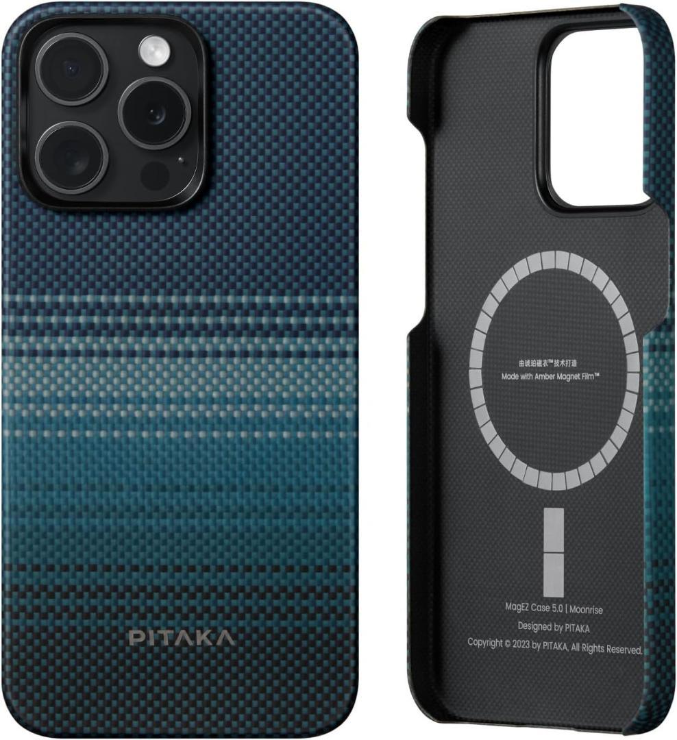 【開封・未使用】 PITAKA iPhone 15 Pro 用 ケース アラミド