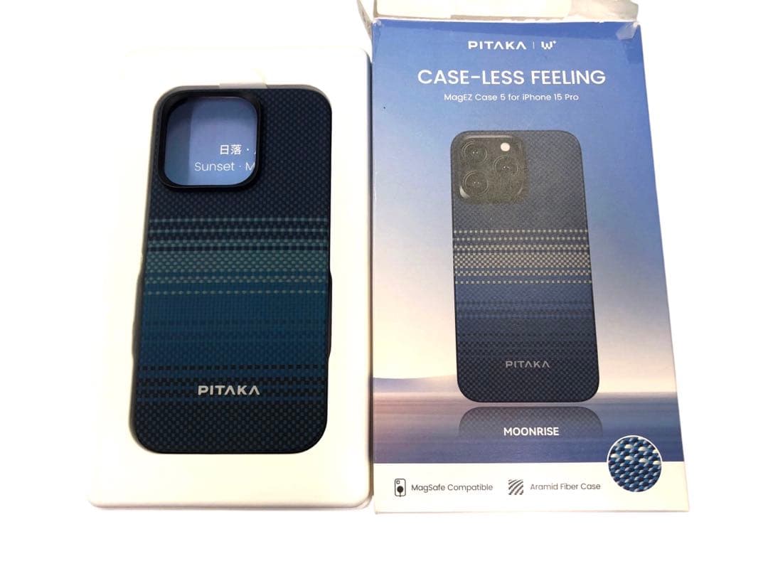 【開封・未使用】 PITAKA iPhone 15 Pro 用 ケース アラミド