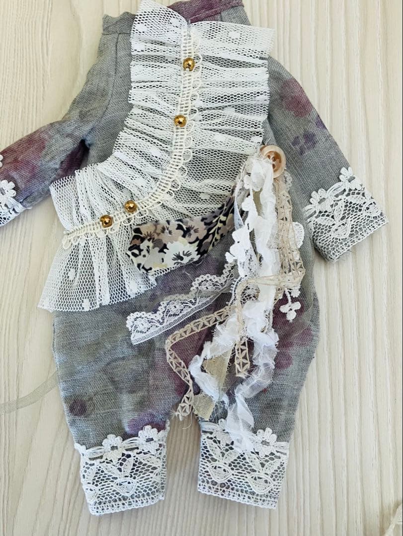 imda3.0 作家様　アウトフィット　レザーブーツ　布花　ドール服　靴　セット