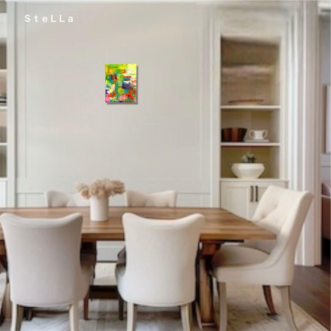 現代アート　カラフル　北欧アート　アートパネル　絵画　北欧　抽象画　壁掛け　絵