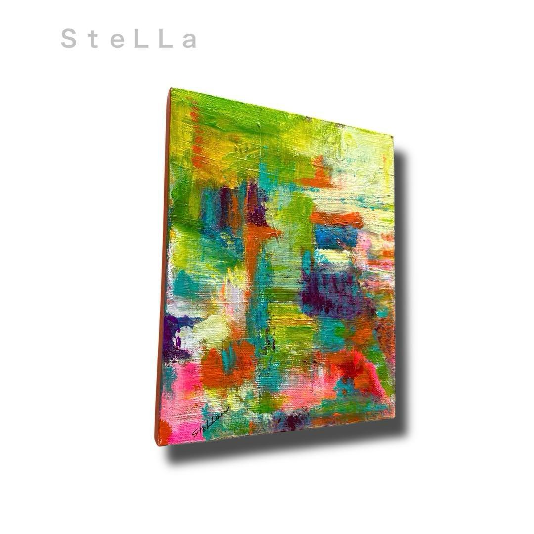 現代アート　カラフル　北欧アート　アートパネル　絵画　北欧　抽象画　壁掛け　絵