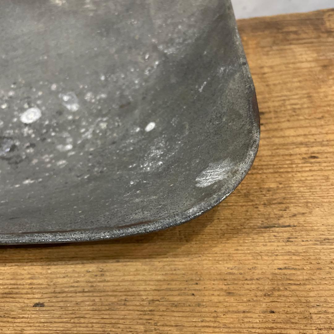 ビンテージ アルミコンポート皿　工業系　インダストリアル