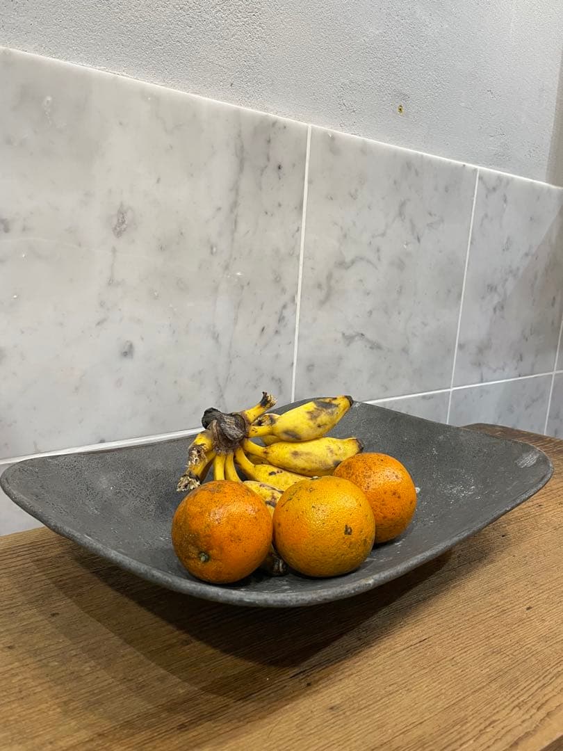 ビンテージ アルミコンポート皿　工業系　インダストリアル